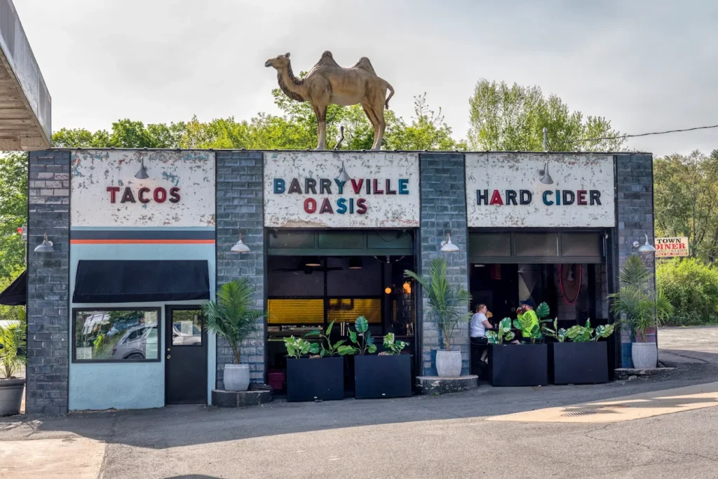 Outside view of Barryville Oasis + Bodega