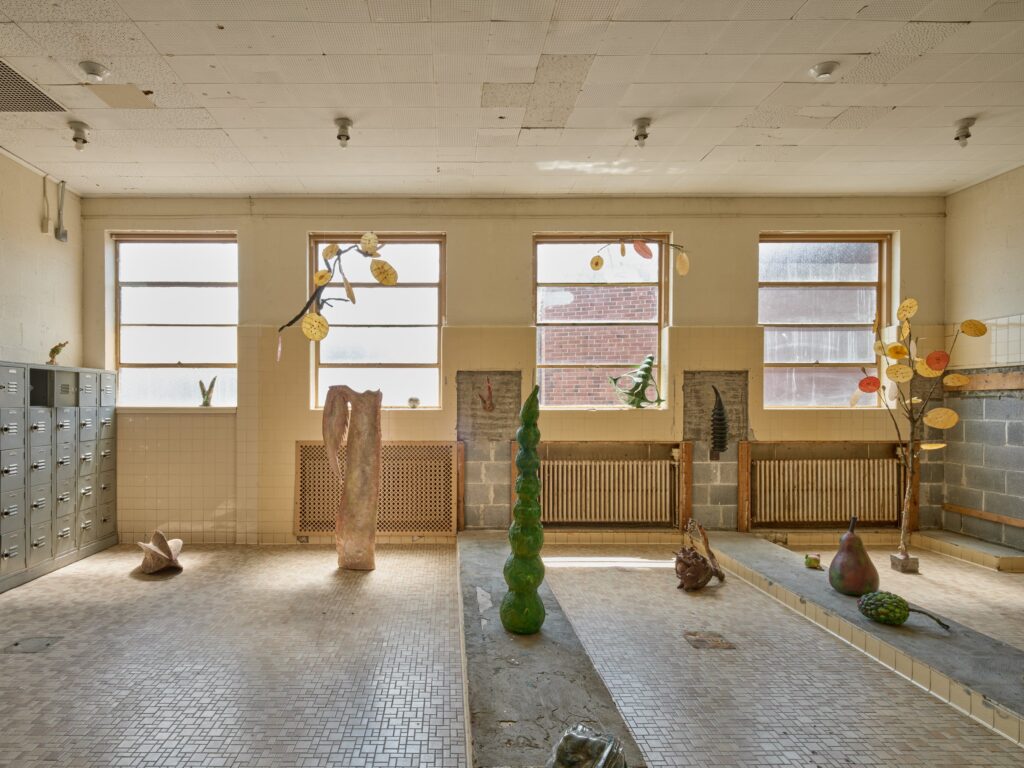 An art installation at The Campus