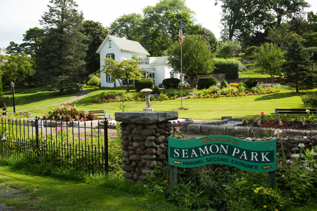 The front of Seamon Park