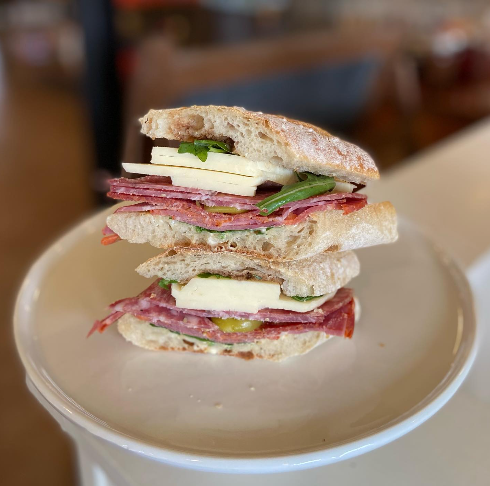 Sandwich from local upstate store Copake lake